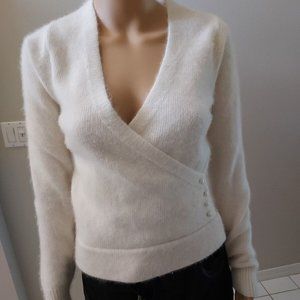 the limited angora lambswool sweater size s